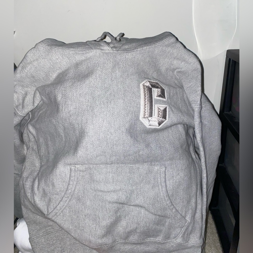 grey champion hoodie